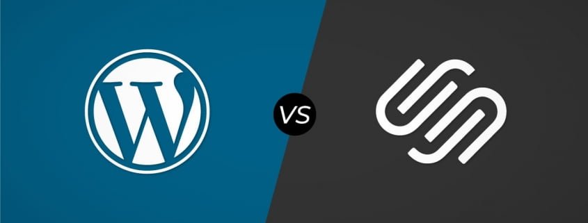 wordpress vs squarespace