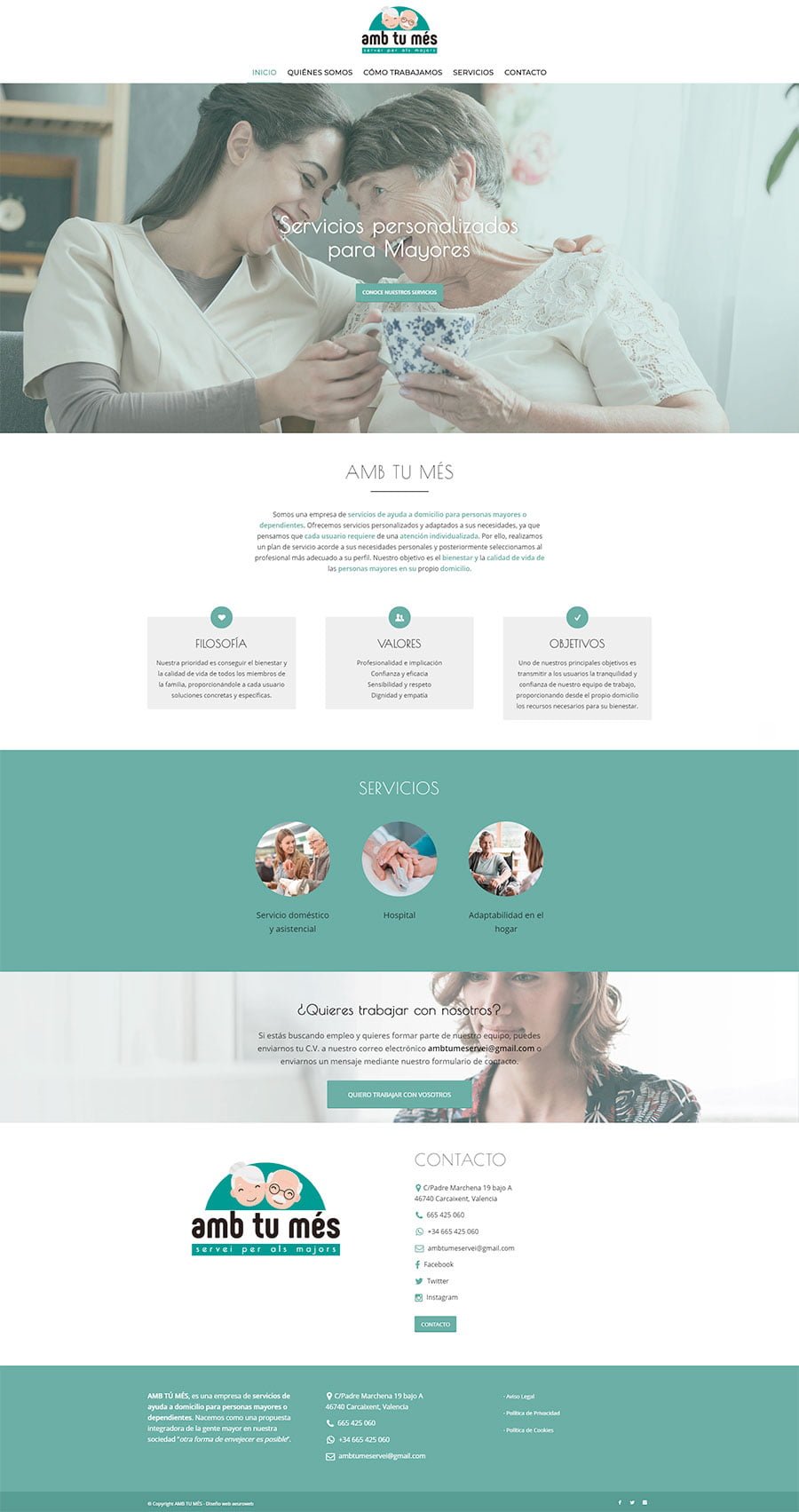 diseño web amb tu mes